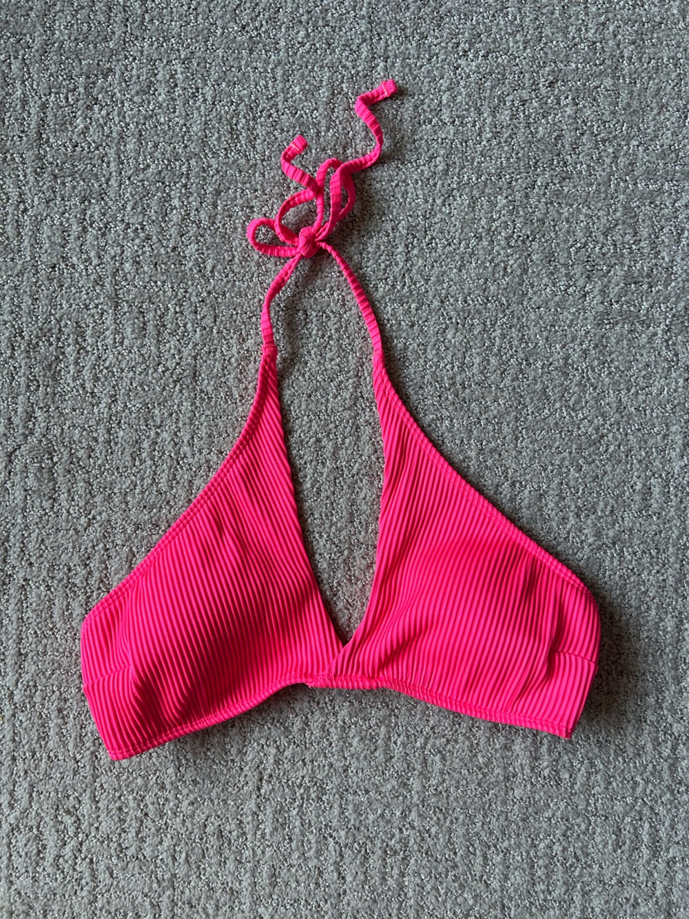 Hot Pink Hollister Bikini Top